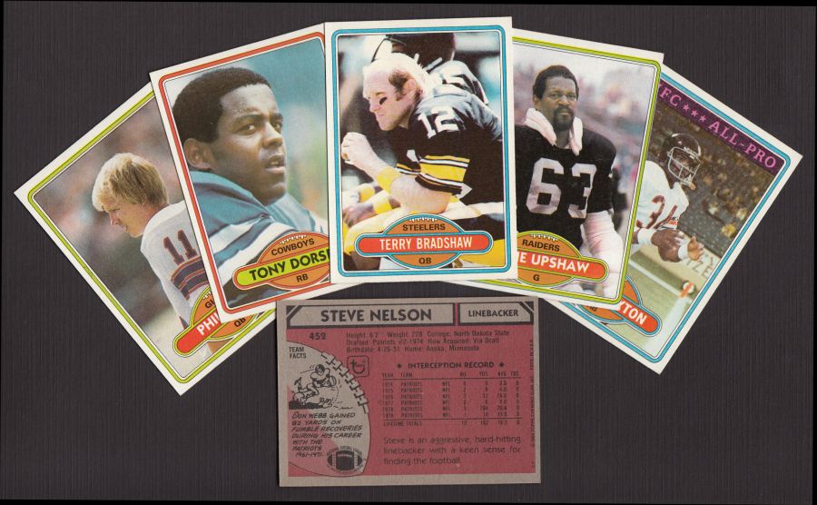 1980 Topps Football Complete Set